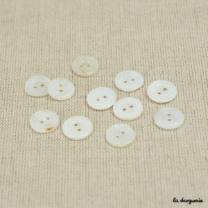 Bouton Palourde viennois 2 trous 14 mm