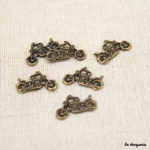 Perle Amulette moto Harley | Perle 25 x 14 mm