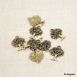 Perle Amulette verger pommier | Perle 22 x 17 mm