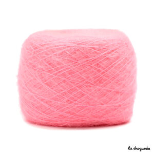Fil à tricoter Plumette - Rose ballerine