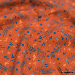 Tissu Bohème - Cuivrés
